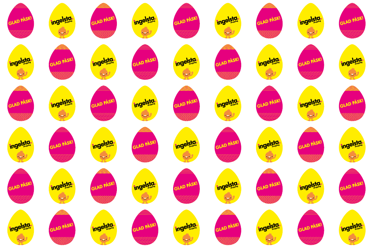 Grafiskt material till Ingelsta Shopping.