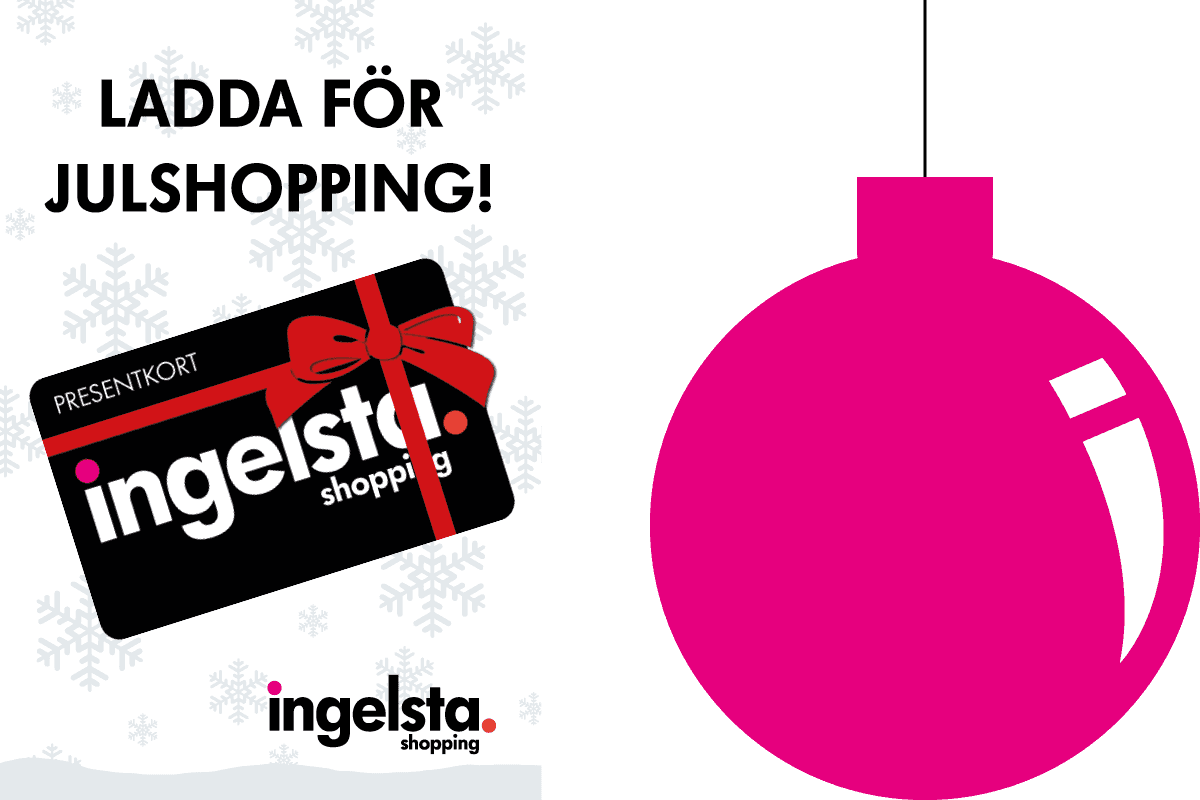 Grafiskt material till Ingelsta Shopping.